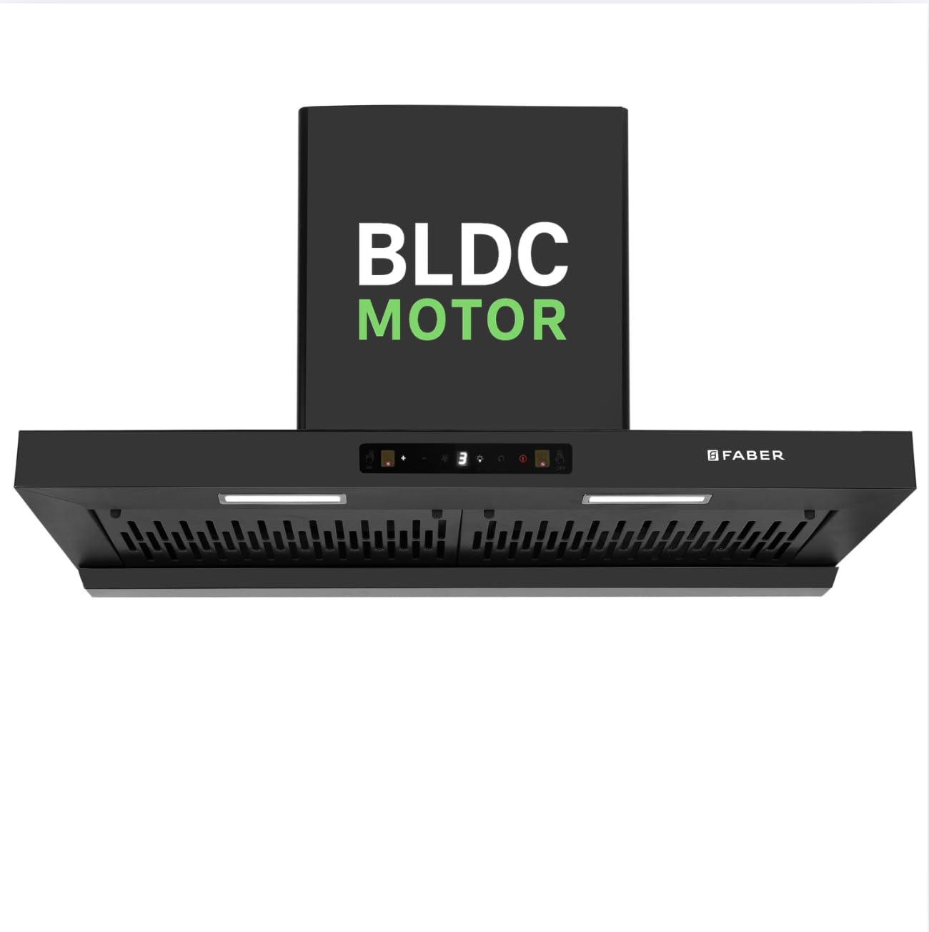 Faber Atom 90cm 1500m³/hr BLDC Autoclean Filterless T-Shape Chimney