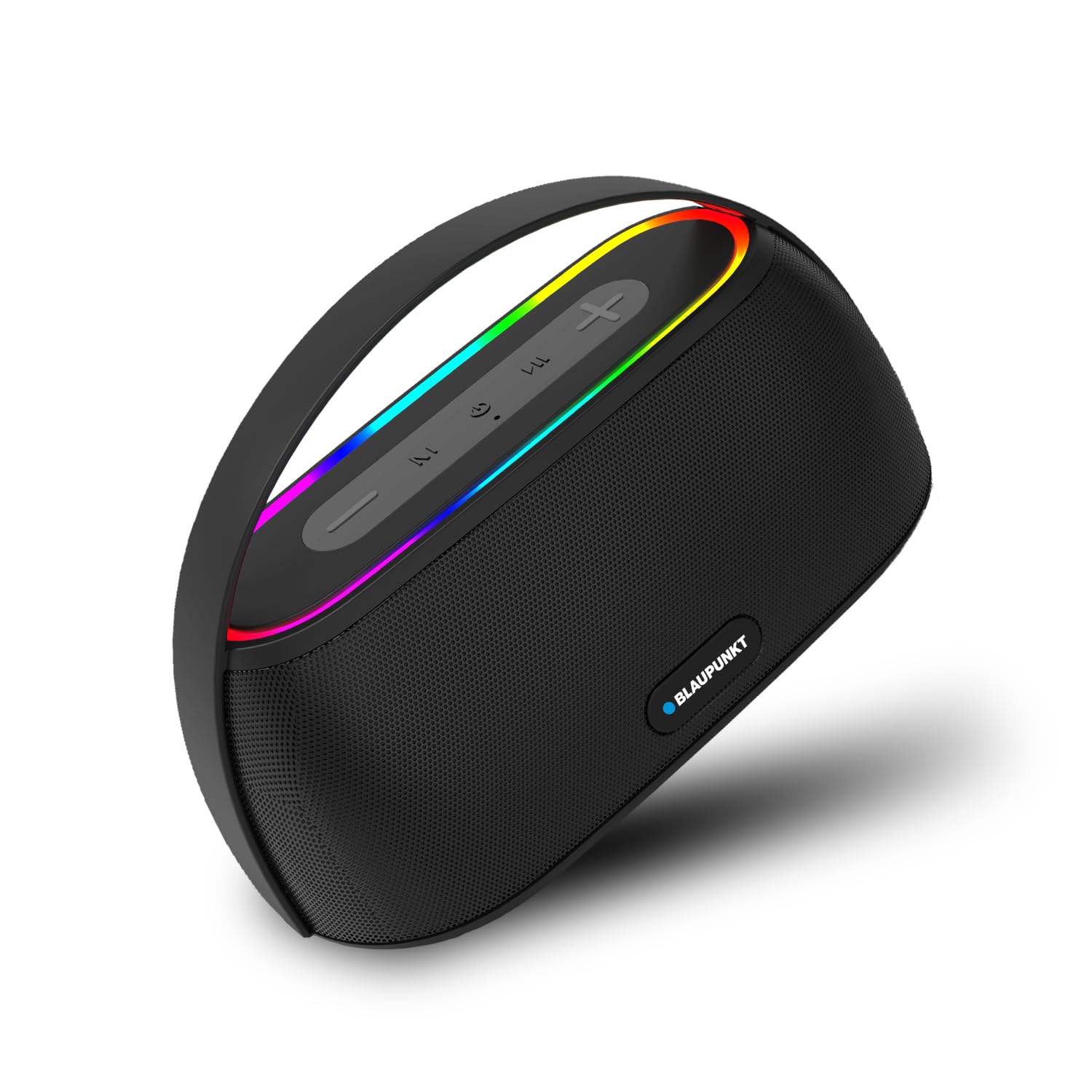 Blaupunkt 2025 Launch ATOMIK Grab 20W Party Speaker Boombox, Unbelievable Loud & Clear Music I Portable Carry Handle