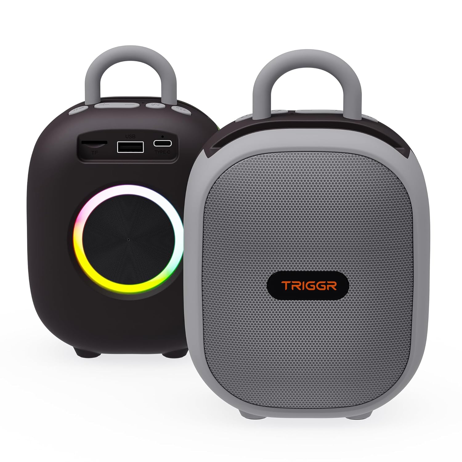 TRIGGR Roar 12 Portable BT, V5.3, FM Mode, Rubber Finish, 8 Hr Playtime 12 W Bluetooth Speaker