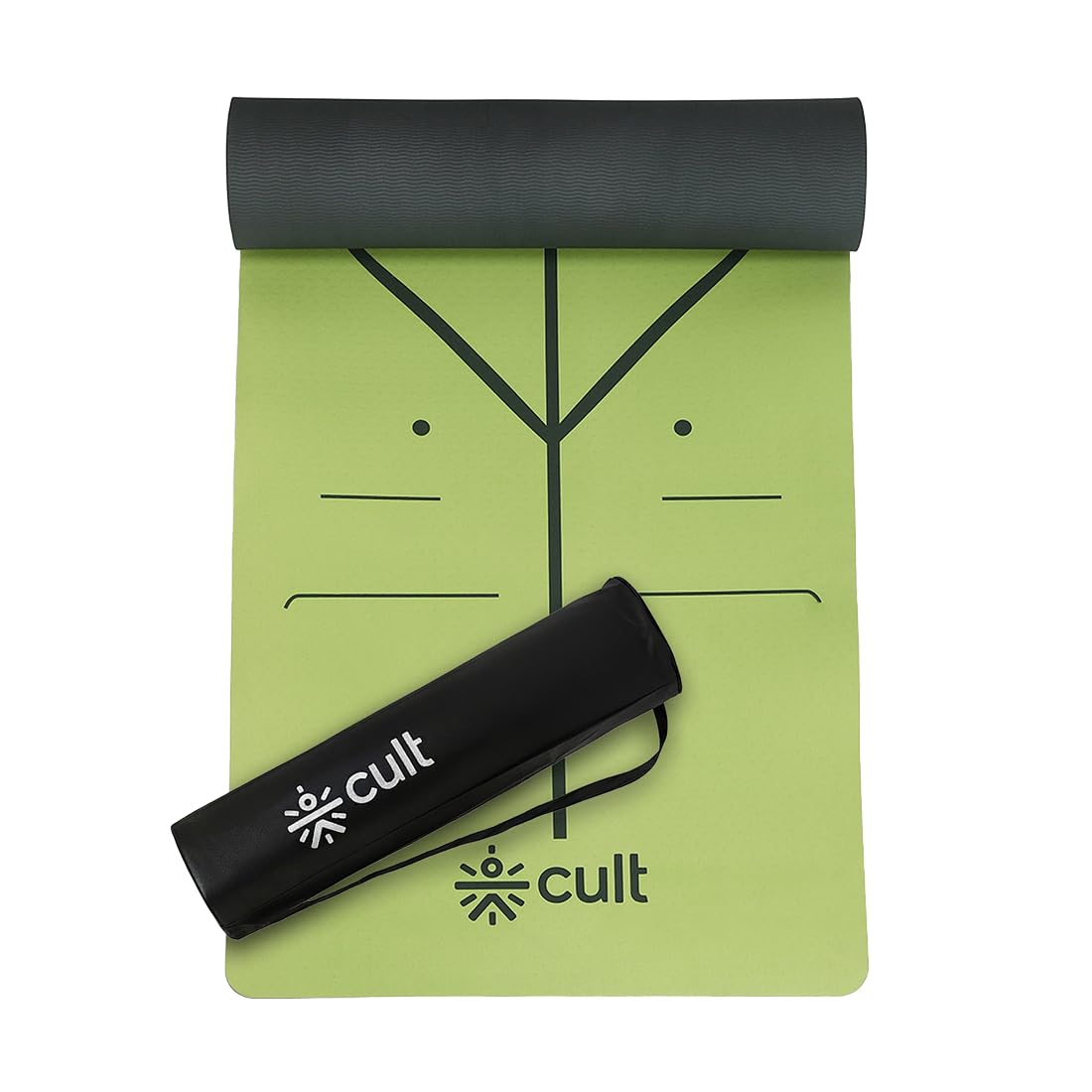 Cult TPE Yoga Mat, Non-Toxic Latex-Free, Anti-Slip, Extra...