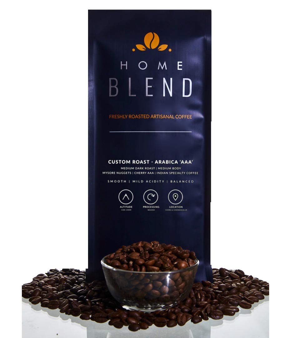 Home Blend Whole Bean Coffee - Custom Roast - Premium Ara...