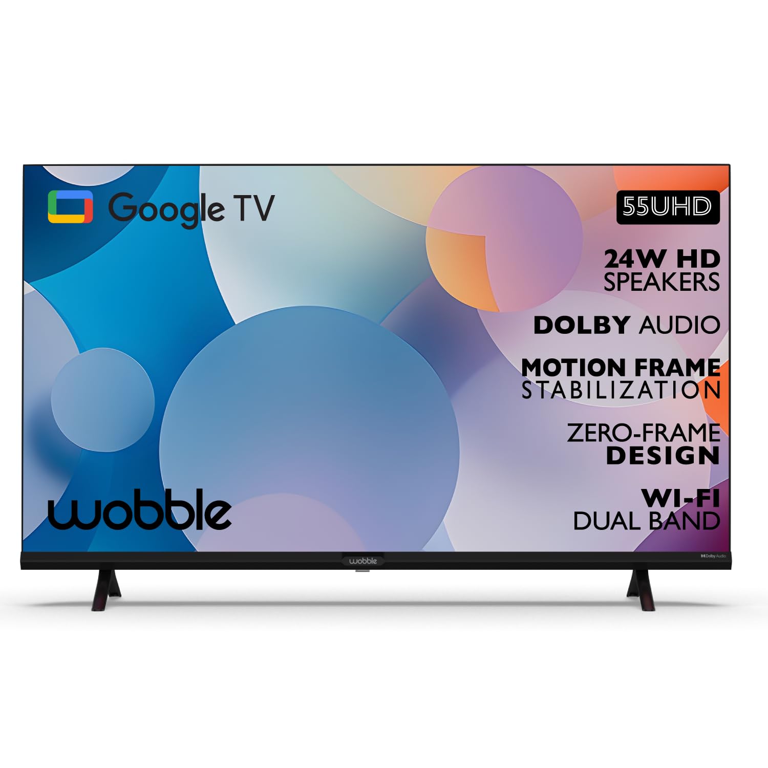Wobble 139.7 cm (55 inches) UD Series 4K Ultra HD Smart L...